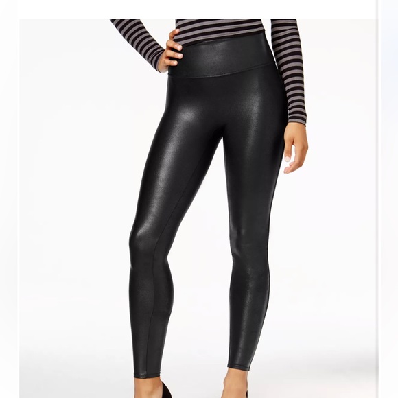 SPANX Pants - Spanx faux leather leggings. Size small. NWT!!